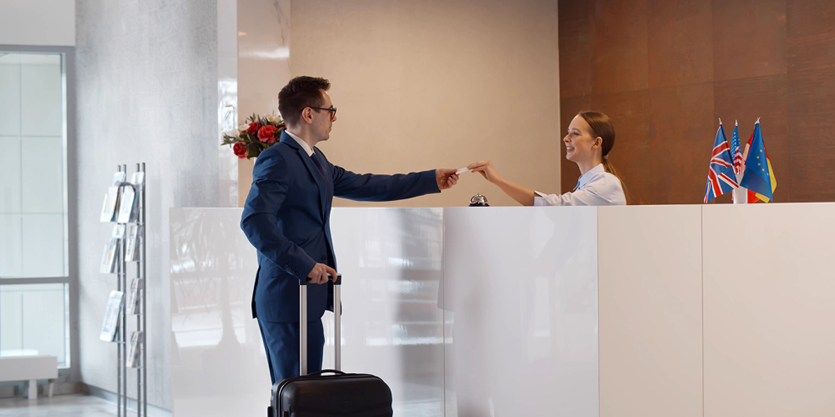 Bildskärmar för hotell och restaurang