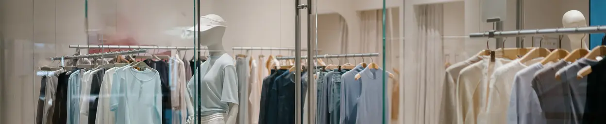 Skärmar för butiksmiljöer